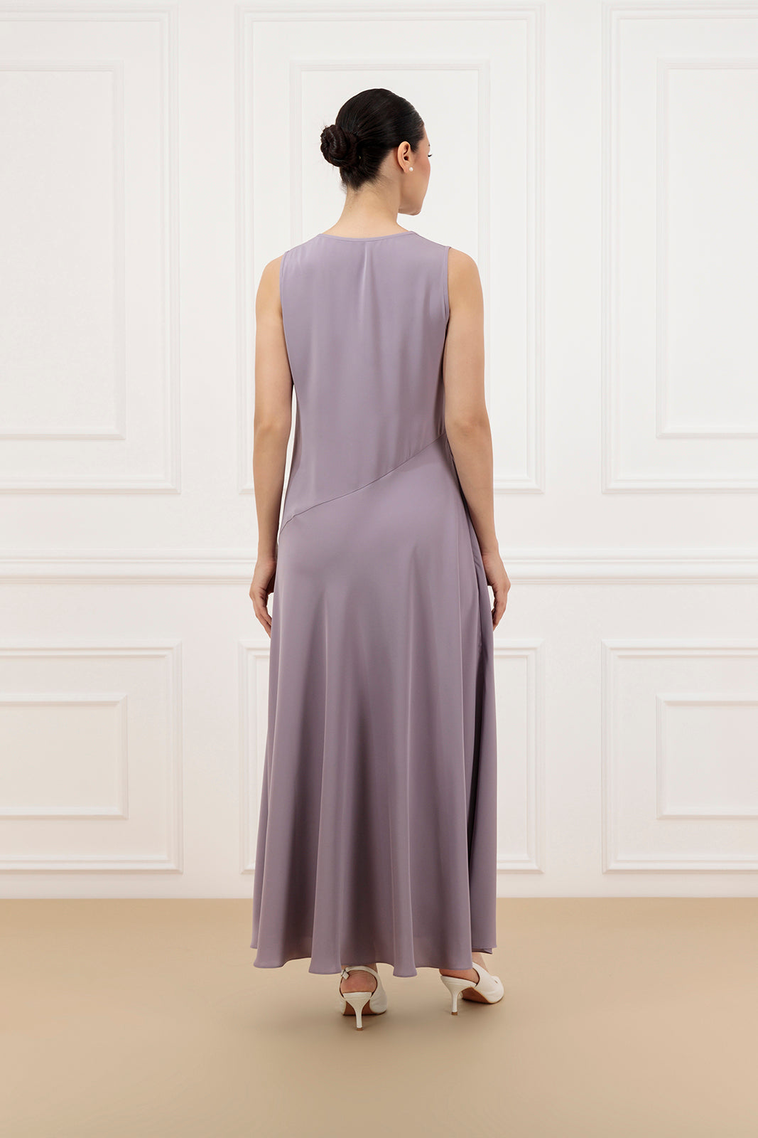 Premium crepe with bias Cut dress