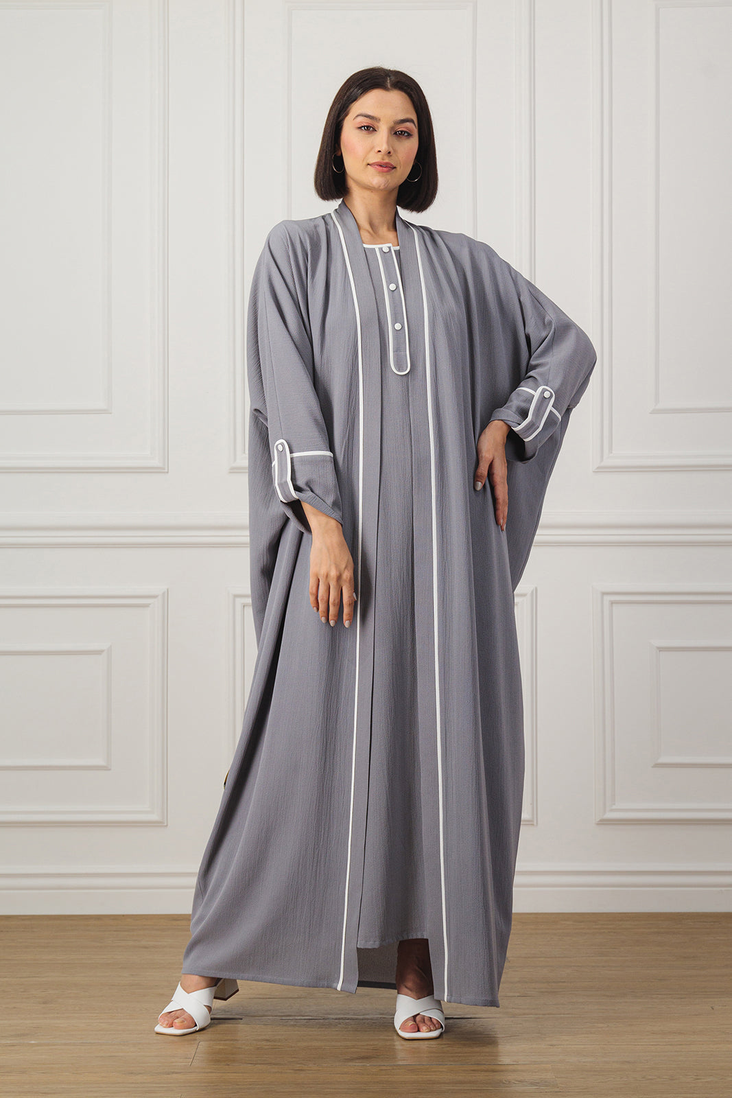 Amara Abaya & Inner Dress Set