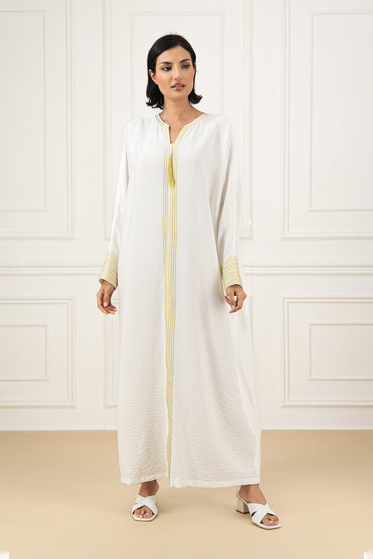 Linen Kaftan dress