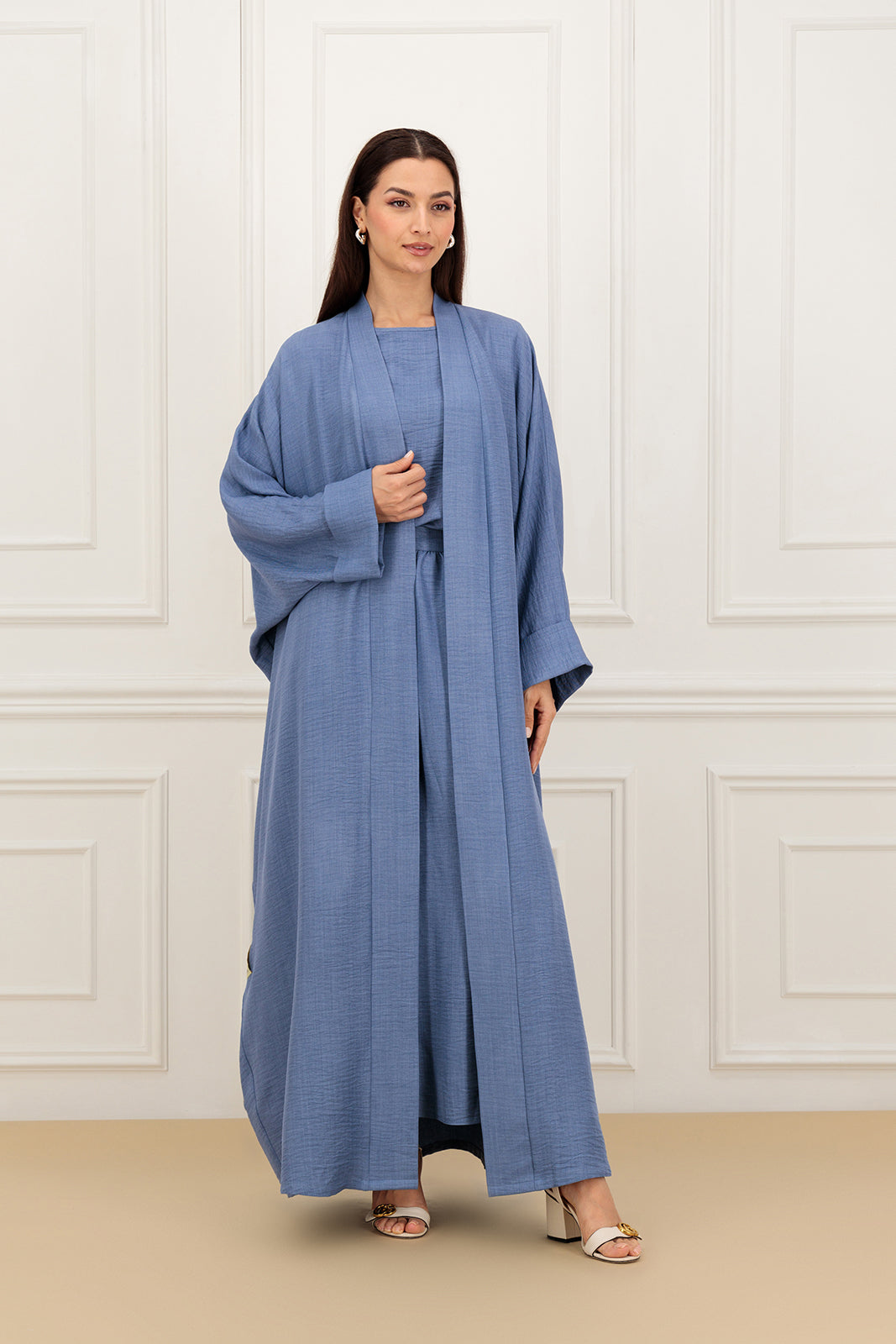 Lara Abaya, Shirt and Skirt 3pcs SET