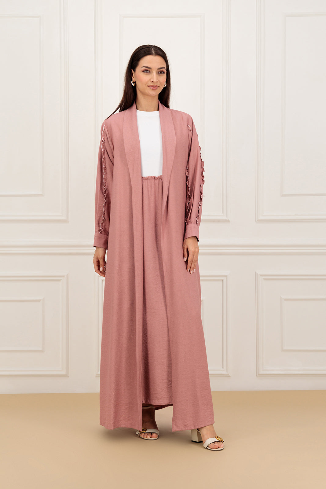 Rose Abaya and dress (SET)