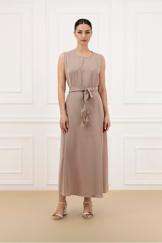 Belted inner dress