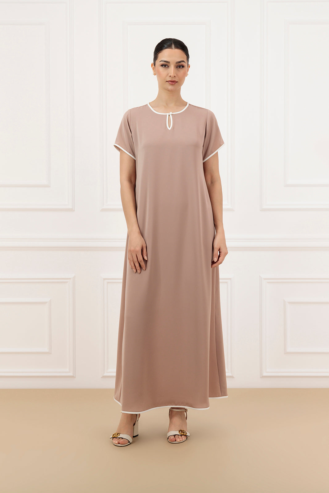 Contrast Piping inner dress