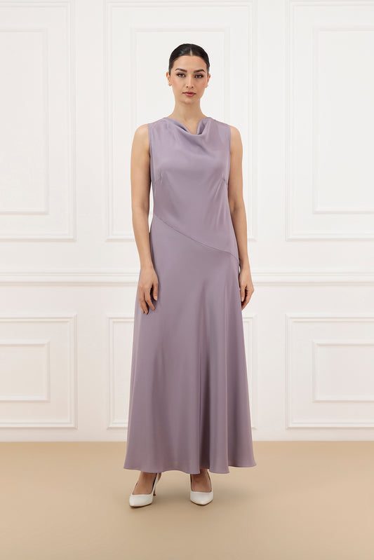 Premium crepe with bias Cut dress