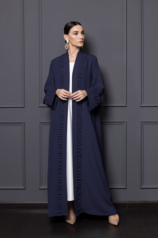 A-Line Abaya In  Crepe